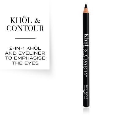 Bourjois Khol & Contour Eye Pencil 001 Noir Issime