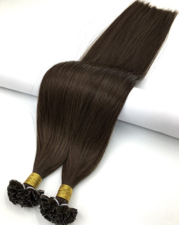Full End Virgin Remy Hair Extension U-tip(νυχάκι) 55cm
