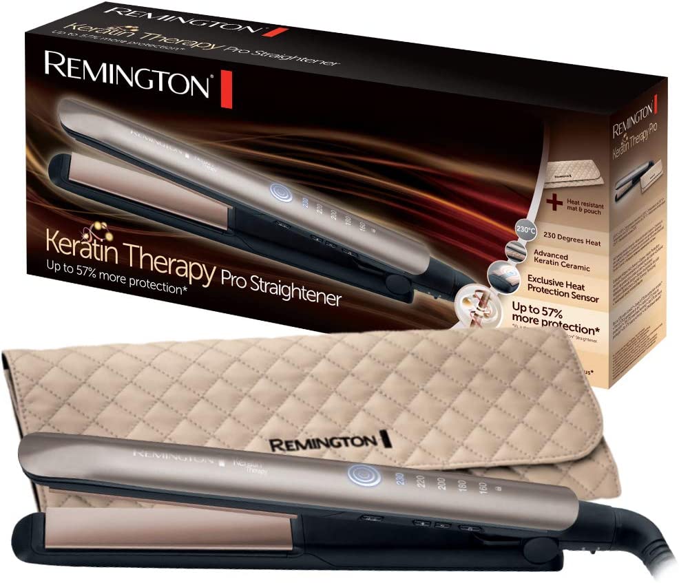 Remington Keratin Therapy Pro Straightener S8590 Bronze