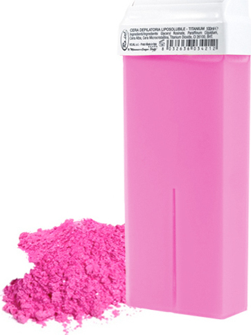 Κερί Αποτρίχωσης Wax Ρολέτα Ζεστού Κεριού ροζ 100ml