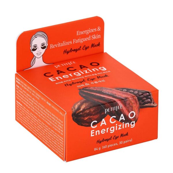 Petitfee Μάσκα Ματιών Patches Cacao Energizing (Συσκευασία 60 Τεμαχίων)