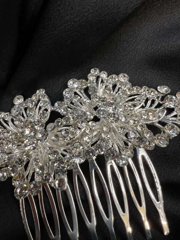 Edelweiss wedding hair comb