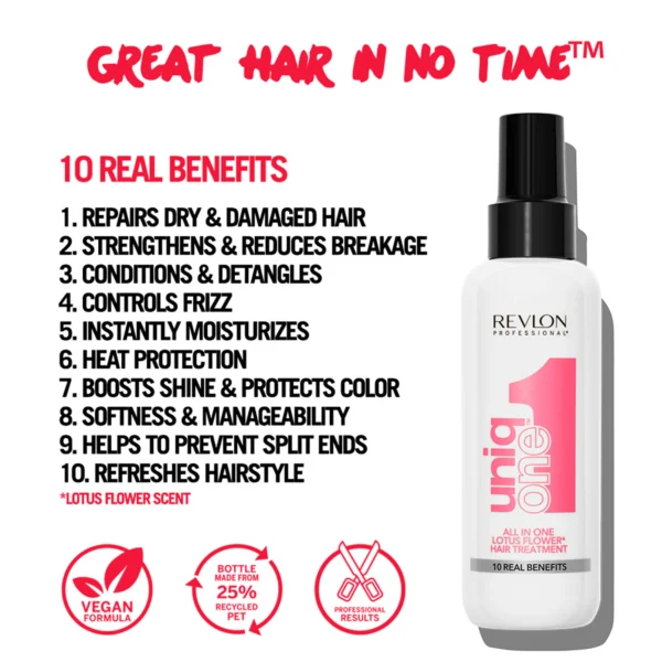 Revlon Uniq One All In One Hair Treatment Flor de Loto 150ml