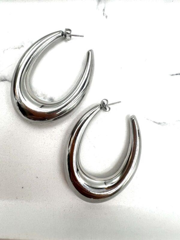 Polina Earrings Silver