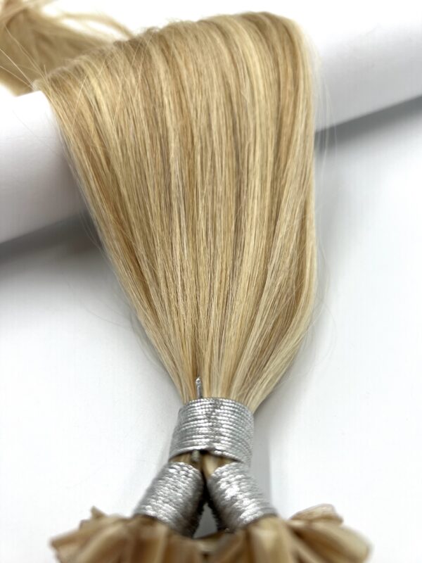 Piano color Hair Extension Golden Beige Mix P18/613#