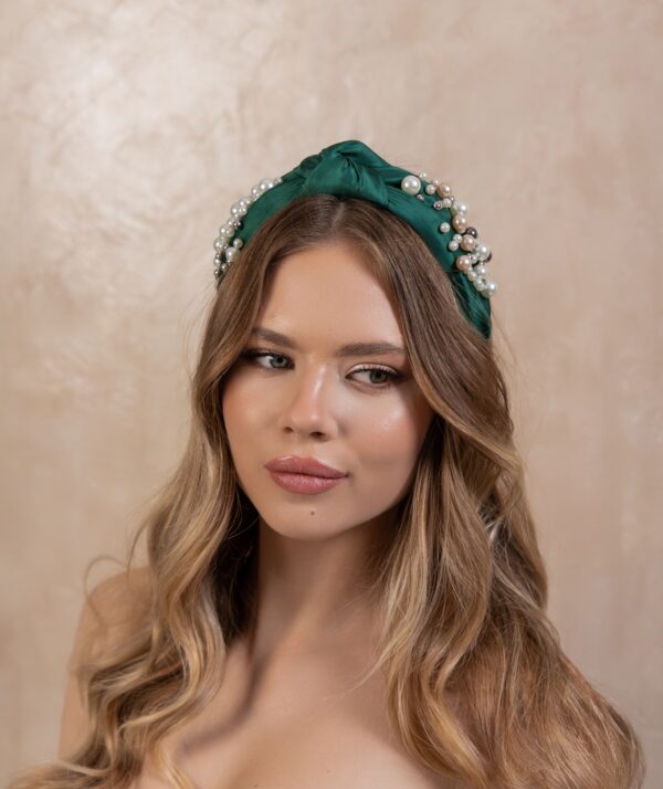 Azalea Green Headband