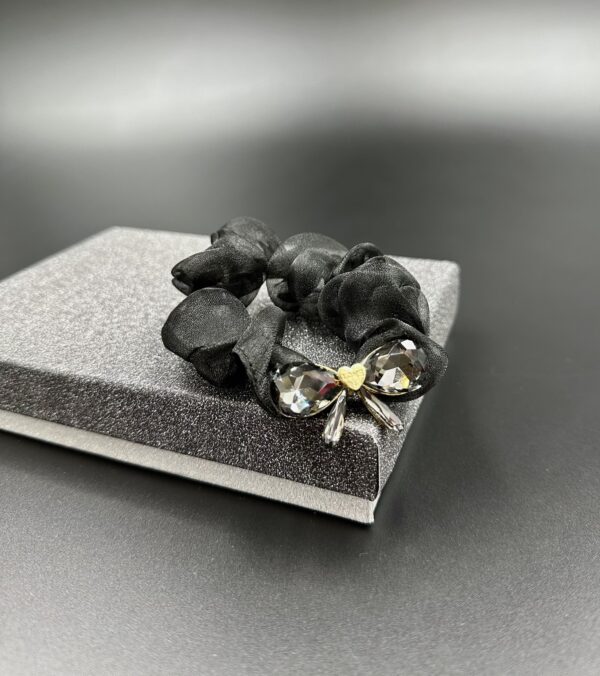 Butterfly Scrunchie (black)