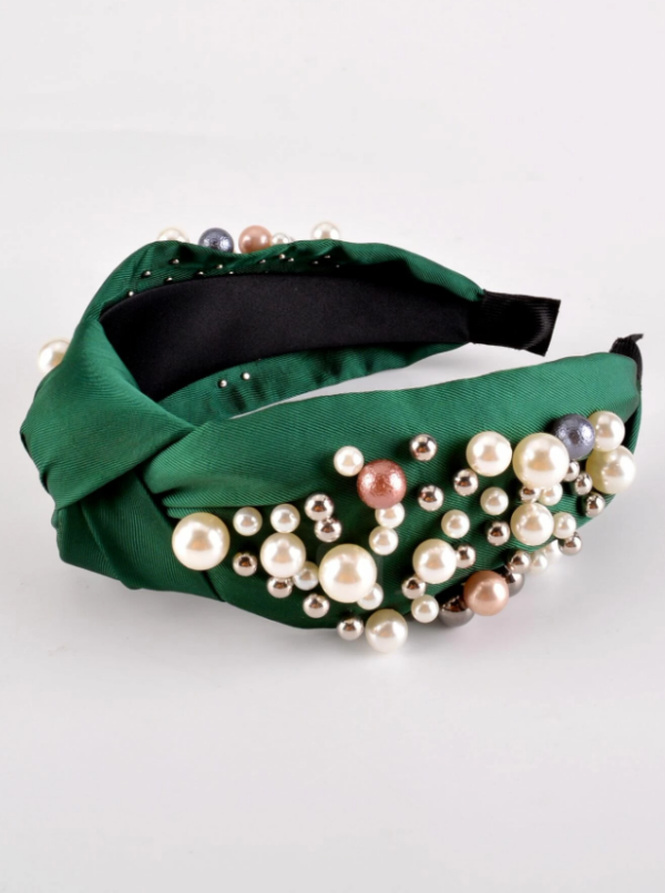 Azalea Green Headband