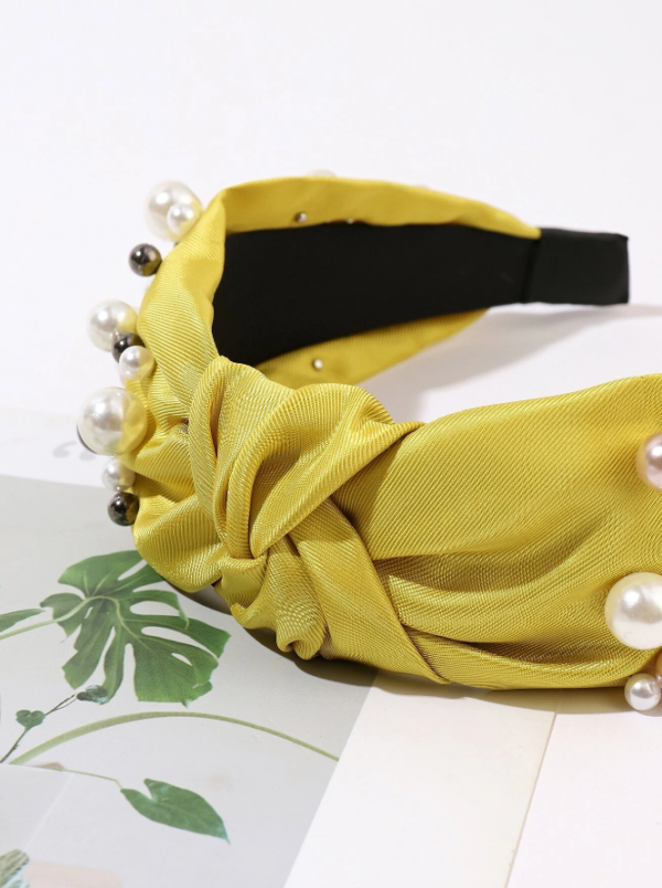 Azalea Yellow Headband
