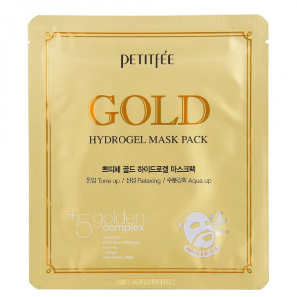 Petitfee Μάσκα Προσώπου Hydrogel+5 golden complex 32gr