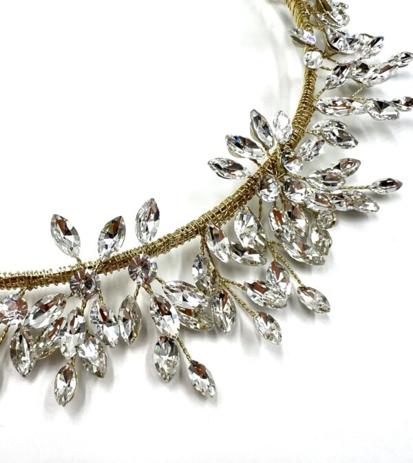 Daphne Spectrum Crystal Crown