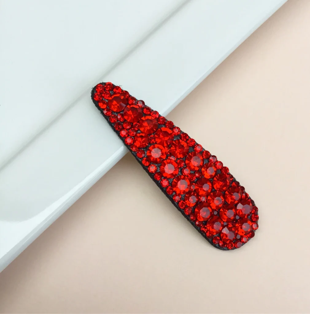 Ophelia Hair Clips (red)