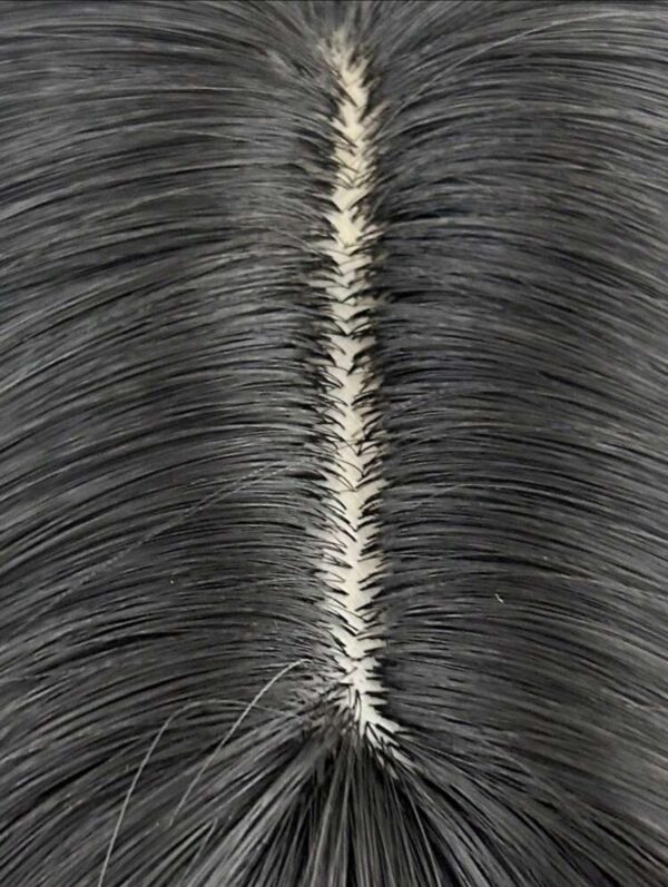 Συνθετική περούκα Καρέ Μαύρο χρώμα