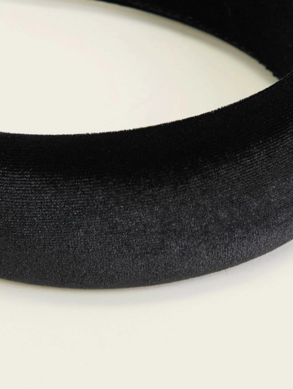 Velvet Paddy Headband (Black)